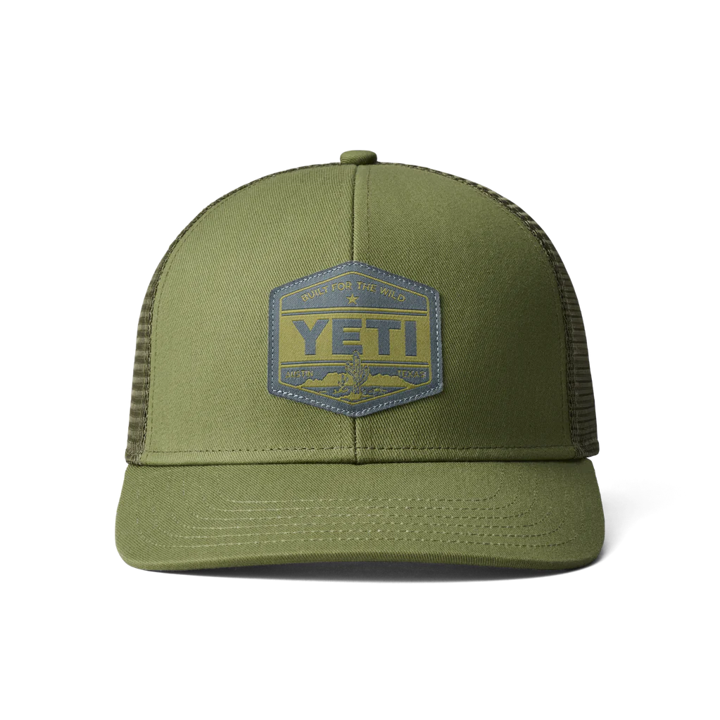 Yeti Trucker Hat Dark Moss