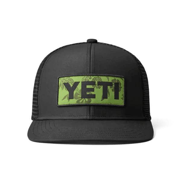 Yeti Flip Logo Trucket Hat Black