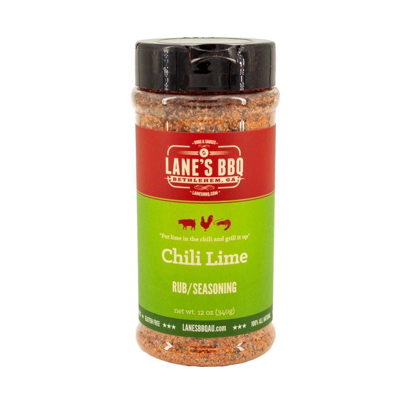 Lane's BBQ - Chilli Lime Rub 340g